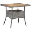 vidaXL Dining Table | Grey and brown
