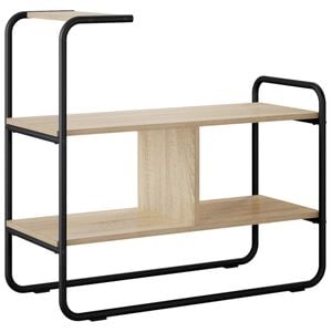 vidaXL Console Table Sonoma Oak 80 x 35 x 75 cm Engineered Wood