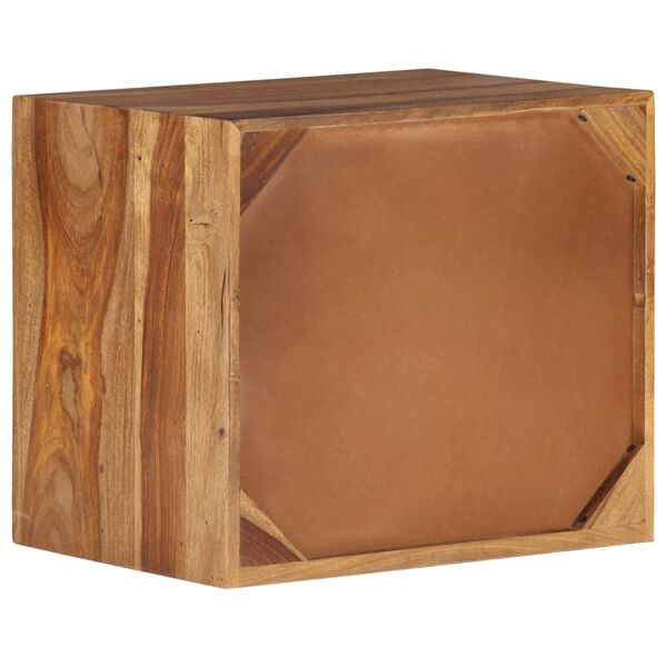 vidaXL Bedside Table Solid Acacia Wood 40x30x35 cm