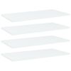 vidaXL Bookshelf Boards 4 pcs White 60x30x1,5 cm Engineered Wood