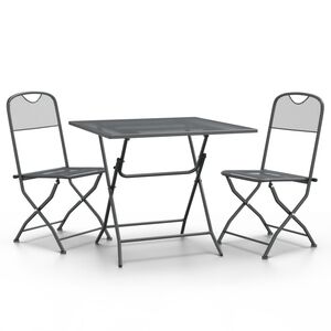 vidaXL Garden Dining Set | Anthracite