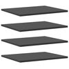 vidaXL Bookshelf Boards 4 pcs Grey 40x50x1,5 cm Engineered Wood