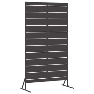 vidaXL Privacy Screen 100 x 50 x 180 cm Steel Black
