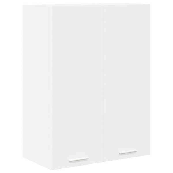 vidaXL Hanging Cabinet with Door White 60 x 31 x 80 cm Engineered Wood