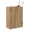 vidaXL Umbrella Stand Artisan Oak 40 x 20 x 55.5 cm Engineered Wood