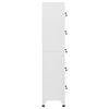 vidaXL Locker Cabinet Light Grey 38x40x180 cm Steel