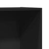 vidaXL Book Cabinet/TV Cabinet Black 36x30x114 cm Engineered Wood