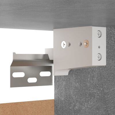 vidaXL Bedside Cabinet Concrete Grey 30.5x30x30 cm Engineered Wood