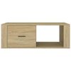vidaXL Coffee Table Sonoma Oak 100x50.5x35 cm Engineered Wood