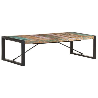 vidaXL Coffee Table 140x70x40 cm Solid Reclaimed Wood
