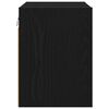vidaXL Hanging Cabinet Black Oak 40 x 29.5 x 40 cm Engineered Wood