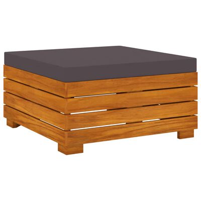 vidaXL 9 Piece Garden Lounge Set with Cushions Solid Wood Acacia