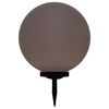 vidaXL Solar Lamp | White | Polypropylene | 50cm diameter | Colourful