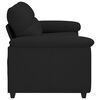 vidaXL 2-Seater Sofa&nbsp;Black 180x81x84 cm Fabric