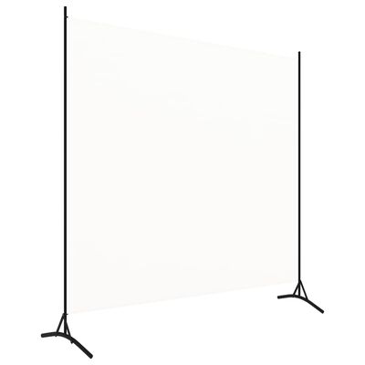 vidaXL 1-Panel Room Divider White 175x180 cm