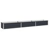 vidaXL Raised Garden Bed Anthracite 240 x 40 x 24 cm cold-rolled steel