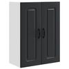 vidaXL Dishwasher Panel Kalmar Black 60 x 31 x 80 cm Engineered Wood
