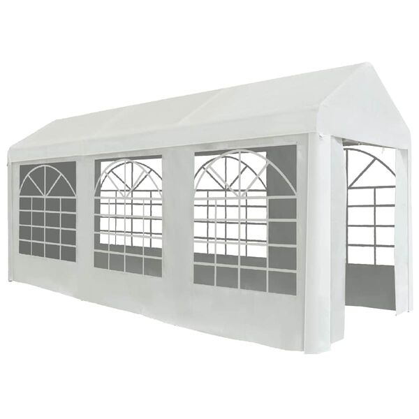 vidaXL Party Tent PE 2x5 m White