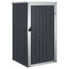 vidaXL Garden Tool Shed Anthracite 88x89x161 cm Galvanised Steel