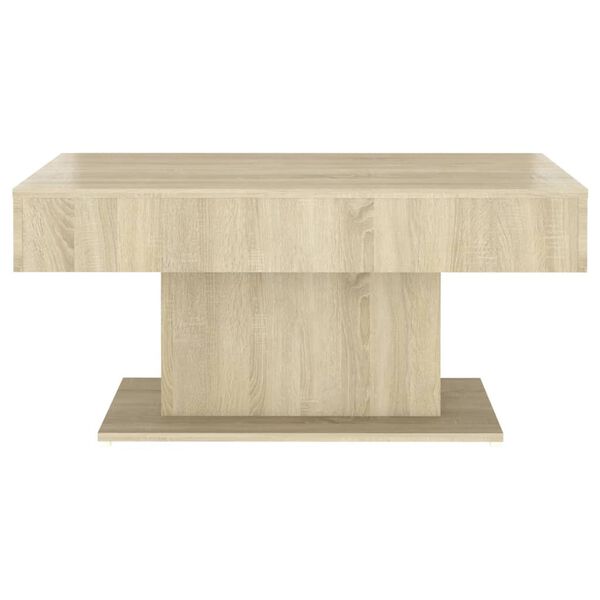 vidaXL Coffee Table Sonoma Oak 96x50x45 cm Engineered Wood