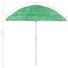vidaXL Hawaii Beach Parasol Green 240 cm