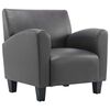 vidaXL Sofa Chair Grey Faux Leather