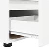 vidaXL TV Cabinet with Drawer White 100 x 48 x 43 cm Engineered Wood