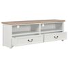 vidaXL TV Cabinet White 120x30x40 cm Wood