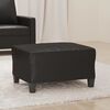 vidaXL Footstool Black 70x55x41 cm Faux Leather