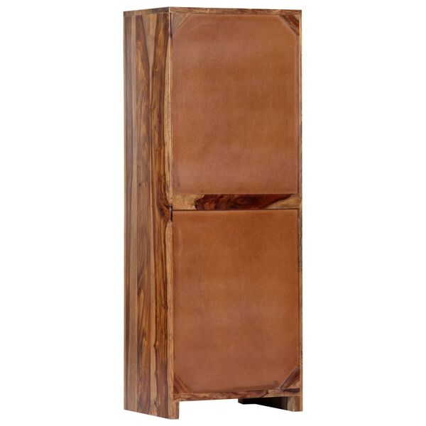 vidaXL Side Cabinet 40x30x110 cm Solid Acacia Wood