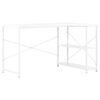 vidaXL Computer Desk White 120x72x70 cm