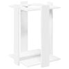 vidaXL Billiard Cue Stand Engineered Wood 42 x 43 x 60 cm White