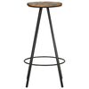 vidaXL Bar Stools 2 pcs Solid Reclaimed Wood
