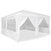 vidaXL Party Tent White 400 x 400 x 266 cm Polyethylene