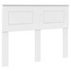 vidaXL Headboard White Engineered wood