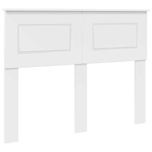 vidaXL Headboard White Engineered wood
