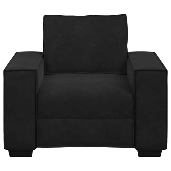 vidaXL Sofa Chair Black 100x78x84 cm Velvet
