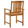 vidaXL Garden Chairs 8 pcs Solid Acacia Wood