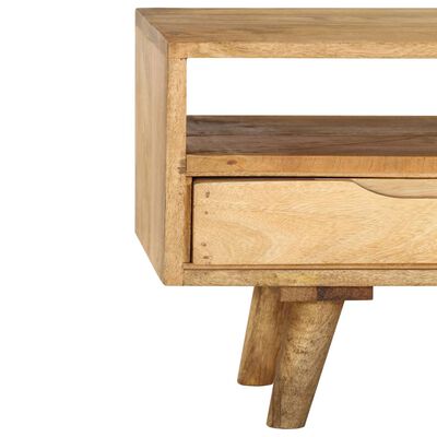 vidaXL TV Cabinet Solid Mango Wood 140x30x41 cm