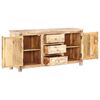 vidaXL Sideboard 151x40x75 cm Rough Acacia Wood