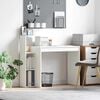vidaXL Desk with Shelf White 100 x 40 x 90 cm Engineered Wood