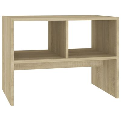 vidaXL Side Table Sonoma Oak 60x40x45 cm Engineered Wood