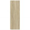 vidaXL Corner Cabinet Sonoma Oak 33x33x100 cm Engineered Wood