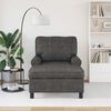 vidaXL Chaise Lounge with Cushion Black 91 x 157 x 91 cm Faux Leather