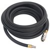 vidaXL Hybrid Air Hose Black 0.6" 2 m Rubber and PVC