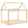 vidaXL Dog Bed 111x80x100 cm Solid Wood Pine