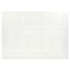 vidaXL 6-Panel Room Divider White 240x180 cm Steel