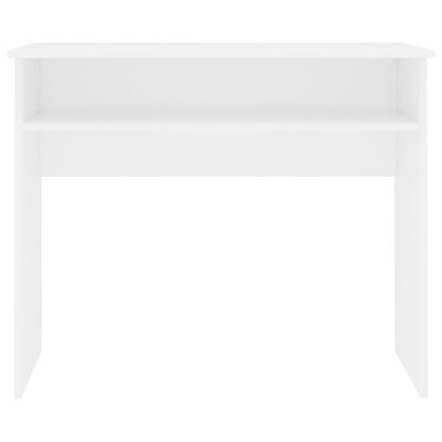 vidaXL Desk White 90x50x74 cm Engineered Wood