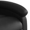 vidaXL Stand up Recliner Chair Black Faux Leather