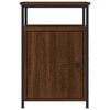 vidaXL Bedside Cabinet Brown Oak 40x42x60 cm Engineered Wood